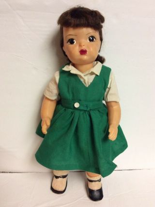 1940s Terri Lee Doll.  16 " Tall,  Painted Hard Plastic " Terri Lee.  Pat.  Pending.  "