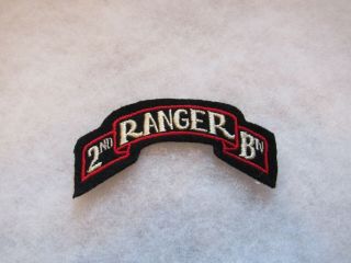 WWII US Army 2nd Ranger Battalion Felt Patch Cut Edges No Glow | #50122868