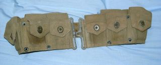Ww2 U.  S 10 - Pocket Ammo Belt