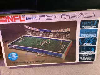 Vintage Tudor Electric Bowl Football Game W/ Side Line Markers Ect