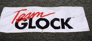 Official Factory Team Glock Pistol Banner 2 