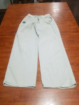 Vintage Jnco Jeans Crown Logo Tan Khaki Cargo Pants - - Size 20 - - Fits 26 X 29
