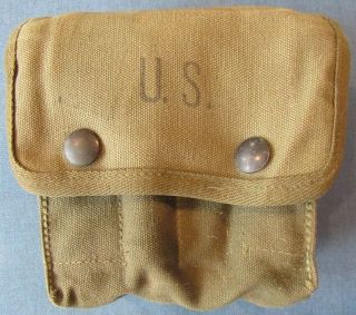 Wwii Us Jungle First Aid Pouch By " H.  M.  Co.  /1945,  " With Contents