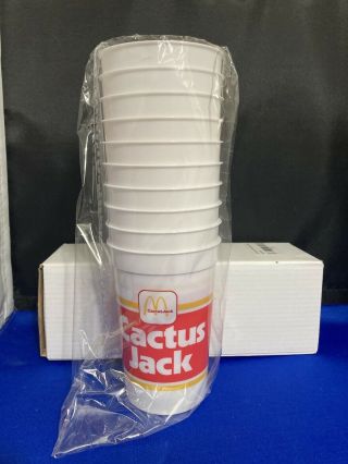 Travis Scott Cactus Jack X Mcdonald’s Plastic Cups 10 Pack