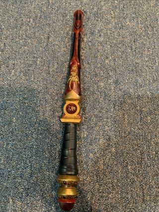 Great Wolf Lodge Magic Quest Wand Red,  Gold,  And Black