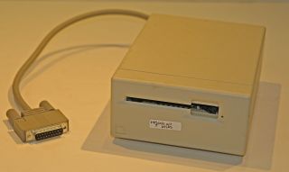 Vintage Apple Macintosh M0130 External 400k 3.  5 " Floppy Disk Drive Parts Repair