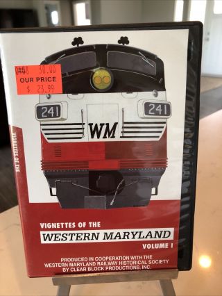 Vignettes Of The Western Maryland Vol.  1 1996 Dvd Video Rr E