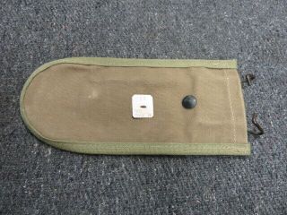 Wwii Usmc Wire Cutter Carrier Pouch - Unissued - 1945 Dated Cutter Tag