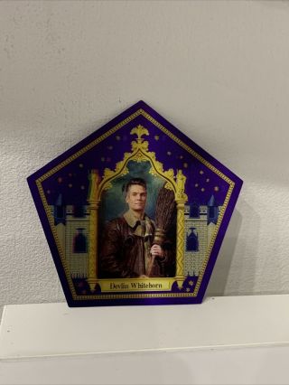 Harry Potter Chocolate Frog Card - Devlin Whitehorn - Hp Studios Merch