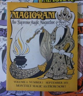 Magigram Magic Magazines - Complete Volume 4 (12 Issues) 1971/72 3