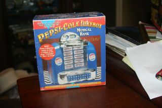 Vintage Pepsi Cola Jukebox Musical Bank.