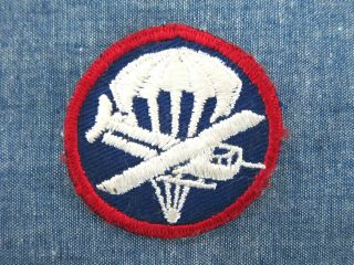 Ww2 Us Army Airborne Paratchute Glider Infantry Officer Hat Cap Patch