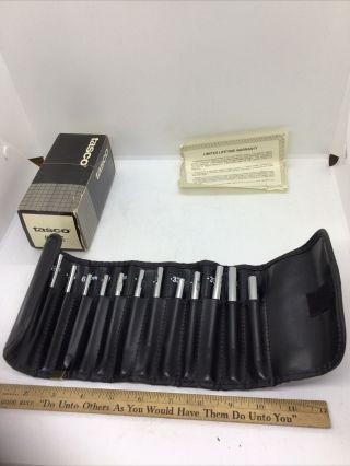 Vintage Tasco Shot Saver Bore Sighter Set 35e Gunsmith Tools Only