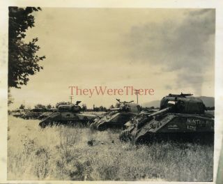 Wwii Photo - Lined Up K 