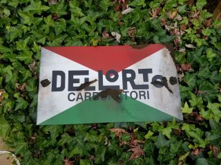 Dellorto Vw Porsche Speed Shop Barn Find Painted Vintage Look Gas Hand Made Sign