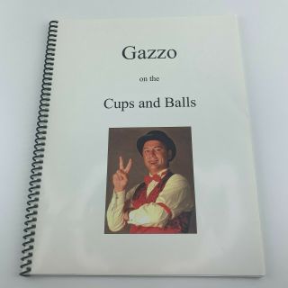 Gazzo On The Cups And Balls Book