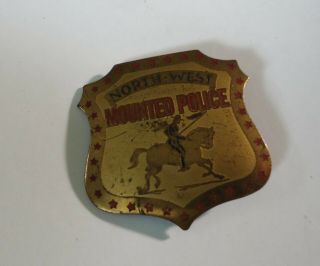 Vintage North West Mounted Police Badge Cereal Premium /movie Cecil B Demille