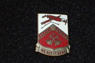 Ww2 Us Army 347th Engineer General Services Regiment Di Dui Crest Rare