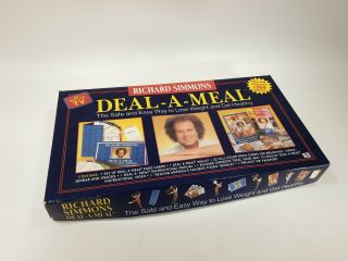 Vintage 1993 Richard Simmons Deal - A - Meal Weight Loss Program Near Complete