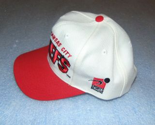 Vintage Kansas City Chiefs Sports Specialties Snapback Hat White 2