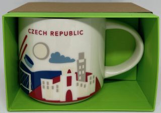 Starbucks You Are Here Czech Republic Ceramic Coffee Mug