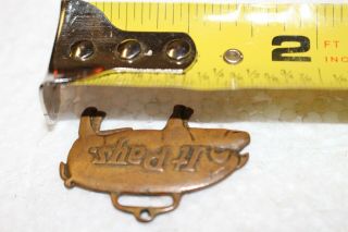 Antique Vintage It Pays To Feed Hogs Right Pig Farm Watch Fob Sign 3