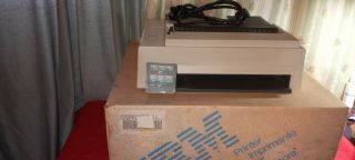 Vintage Ibm 4201 - 002 Dot Matrix Printer,  In Its Box,  Great Conditions