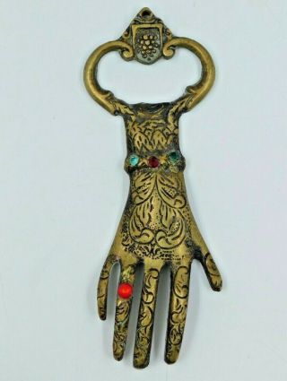 Old Hand Of Fatima - Khamsa - Hamesh - Morocco