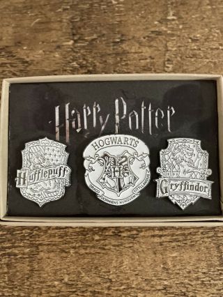 Set Of 3 Harry Potter Pin Badges