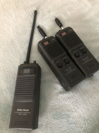 Vintage Very Long Range 40 - Channel Walkie Talkies With 48 " Antenna Long Distance