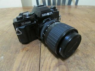 Vintage Minolta X - 700 Camera 1 Lense