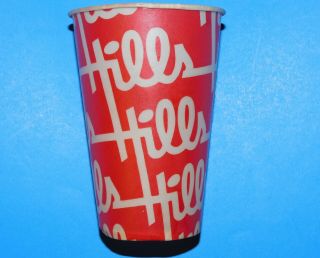 Vintage Hills Department Store Snack Bar Wax Paper Cup Solo Cup Rare