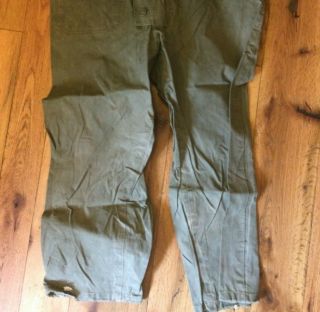 WW2 US Navy Rain Gear Pants 2