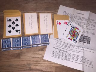 The Matching Game Magic Card Trick By Jerry Somerdin