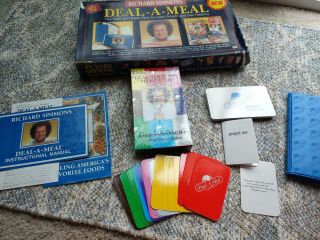 Vintage 1993 Richard Simmons Deal - A - Meal Weight Loss Program Complete Seen On Tv