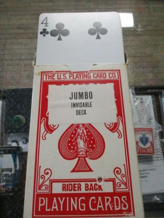 Jumbo Invisible Deck Old Stock Bicycle