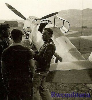 Best Luftwaffe Pilots Chatting About Mission By Me - 109 Fighter Plane