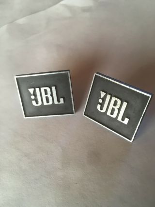 Pair Jbl Speaker Badge Logo Emblem Vintage L - 26,  L36,  L65,  L100