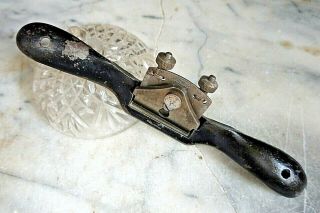 Vintage Stanley No.  151 Spoke Shave Adjustable Wheelwright Cooper Tool