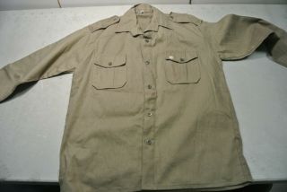 Us Ww2 / Korean War Army Dress Khaki Shirt And Pants Set (6181)