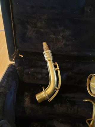 Vintage CG Conn Alto Saxophone W/ Case 2