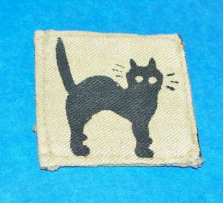 Thick Embroidered Ww2 British Indian Army 17th Infantry Division Patch