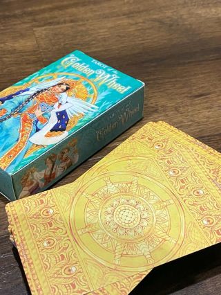 Tarot Of The Golden Wheel Deck Card Set Divination Fortune Telling Deck Cards