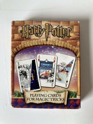 Harry Potter Playing Cards For Magic Tricks
