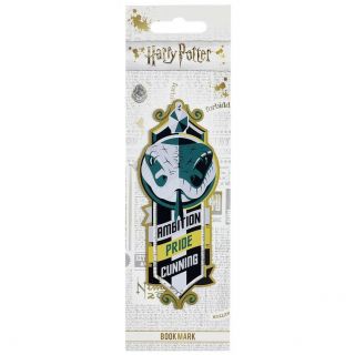 Harry Potter Stainless Steel Slytherin Bookmark