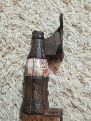 Cast Iron Coca - Cola Vintage Door Handle Antique Style Drink 7 1/2” Cast 1 Mark 3