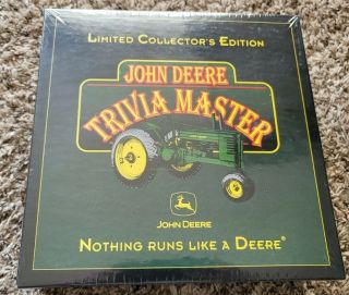 John Deere Limited Edition Trivia Master Board Game 1 Of Only 5000,