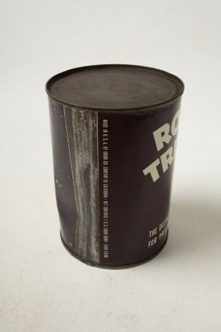 Union 76 Royal Triton Oil Can Full (P4L - 1) SAE 20 Company Purple Metal Tin 2