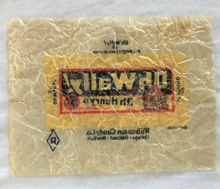 1930 - 1940 Oh Wally 5 Cent Candy Bar Wrapper Williamson Candy Co, 2