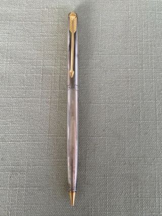 Vintage Parker Sterling Silver Mechanical Pencil Made In Usa